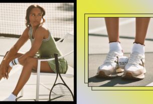 Veronica Beard Valentina Sneaker in Lily/Thyme/Terracotta