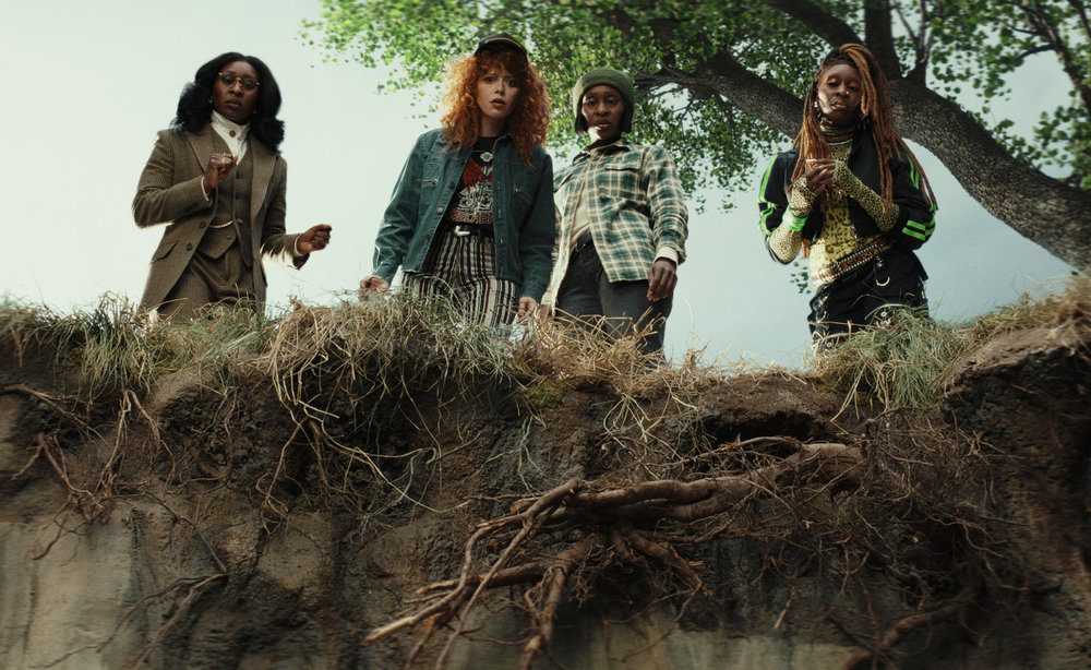 Natasha Lyonne as Charlie Cale with Cynthia Erivo, who plays multiple roles in the season two premiere.