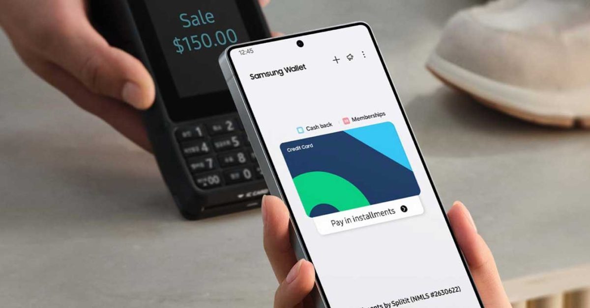 A Samsung Wallet permitirá que você opte por 'pagar parcelas' nas lojas