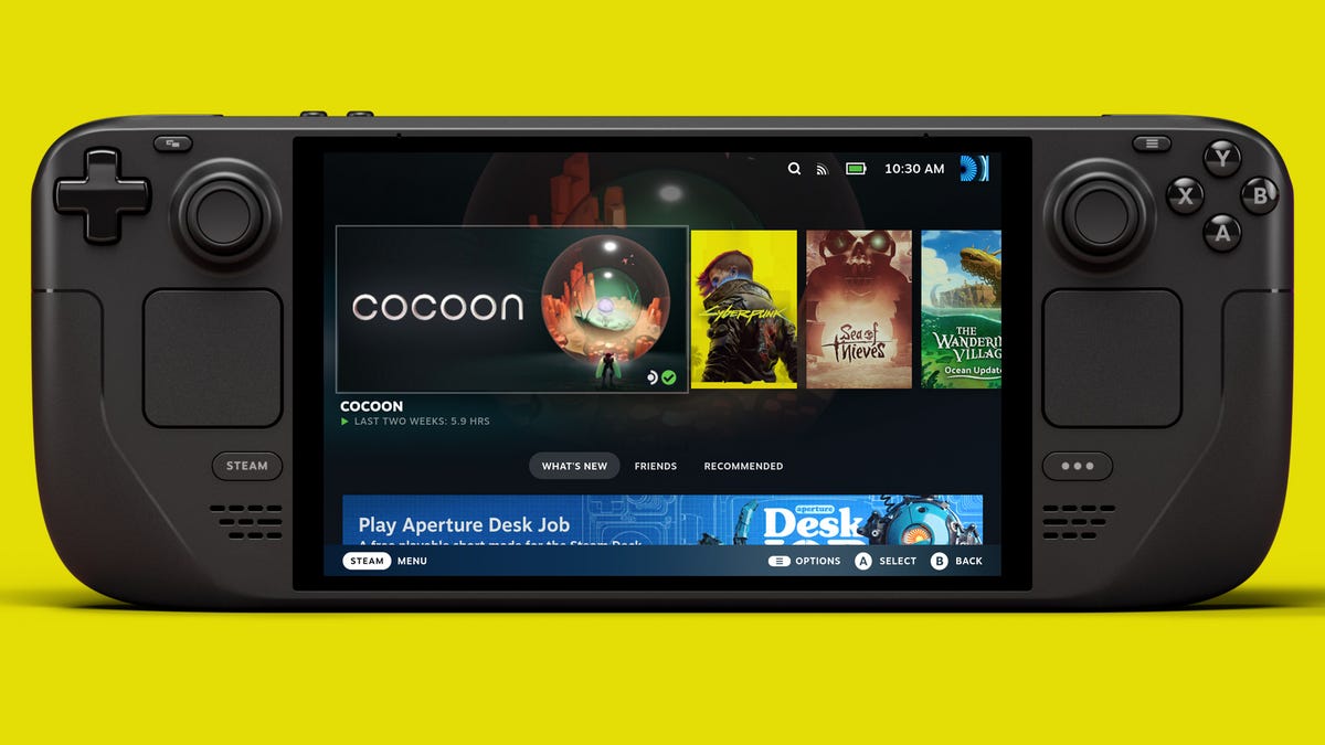 Aqui está o que pode alimentar o próximo deck a vapor