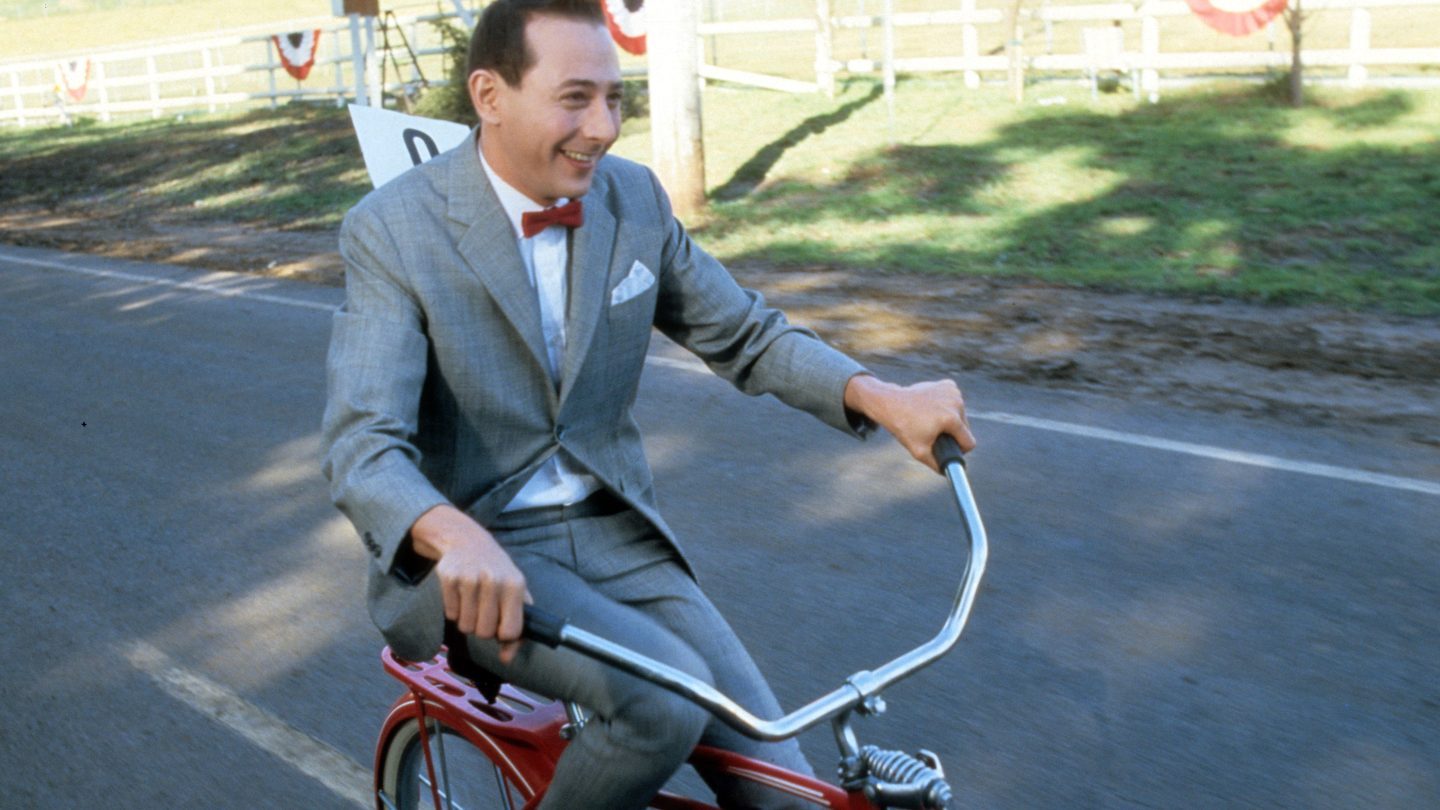 Bicicleta vermelha original de Pee-wee adquirida pelo Alamo