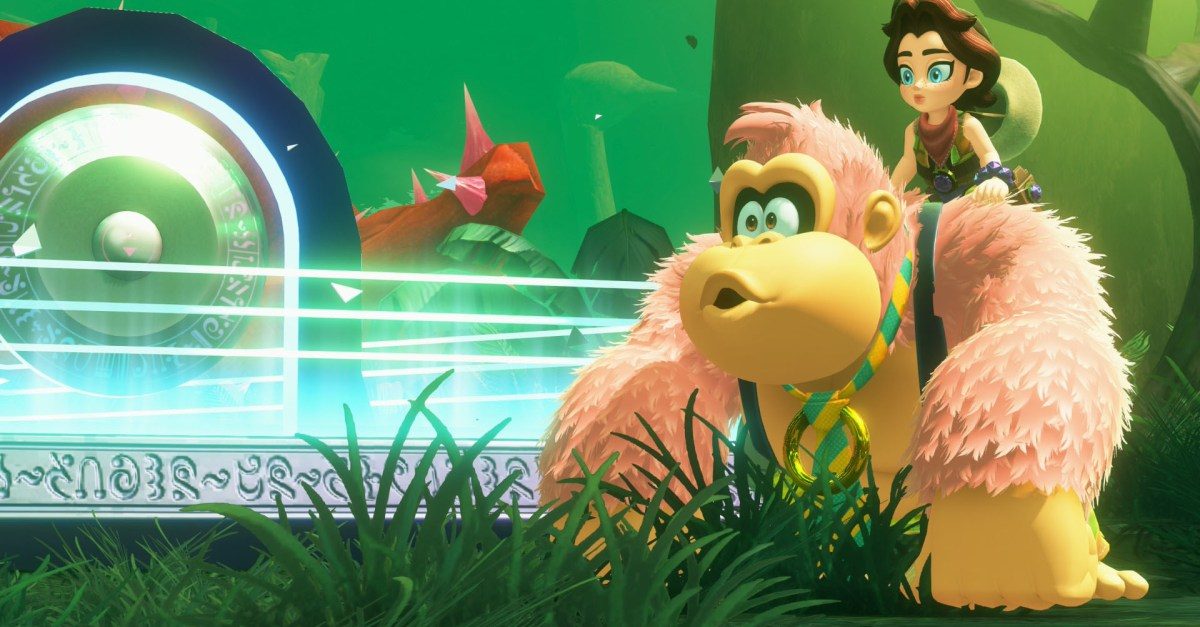 Como viajar rapidamente entre camadas em Donkey Kong Bananza