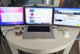 Ferramentas do comércio: um laptop de tela tripla é como estou cobrindo as vendas do Amazon Prime Day