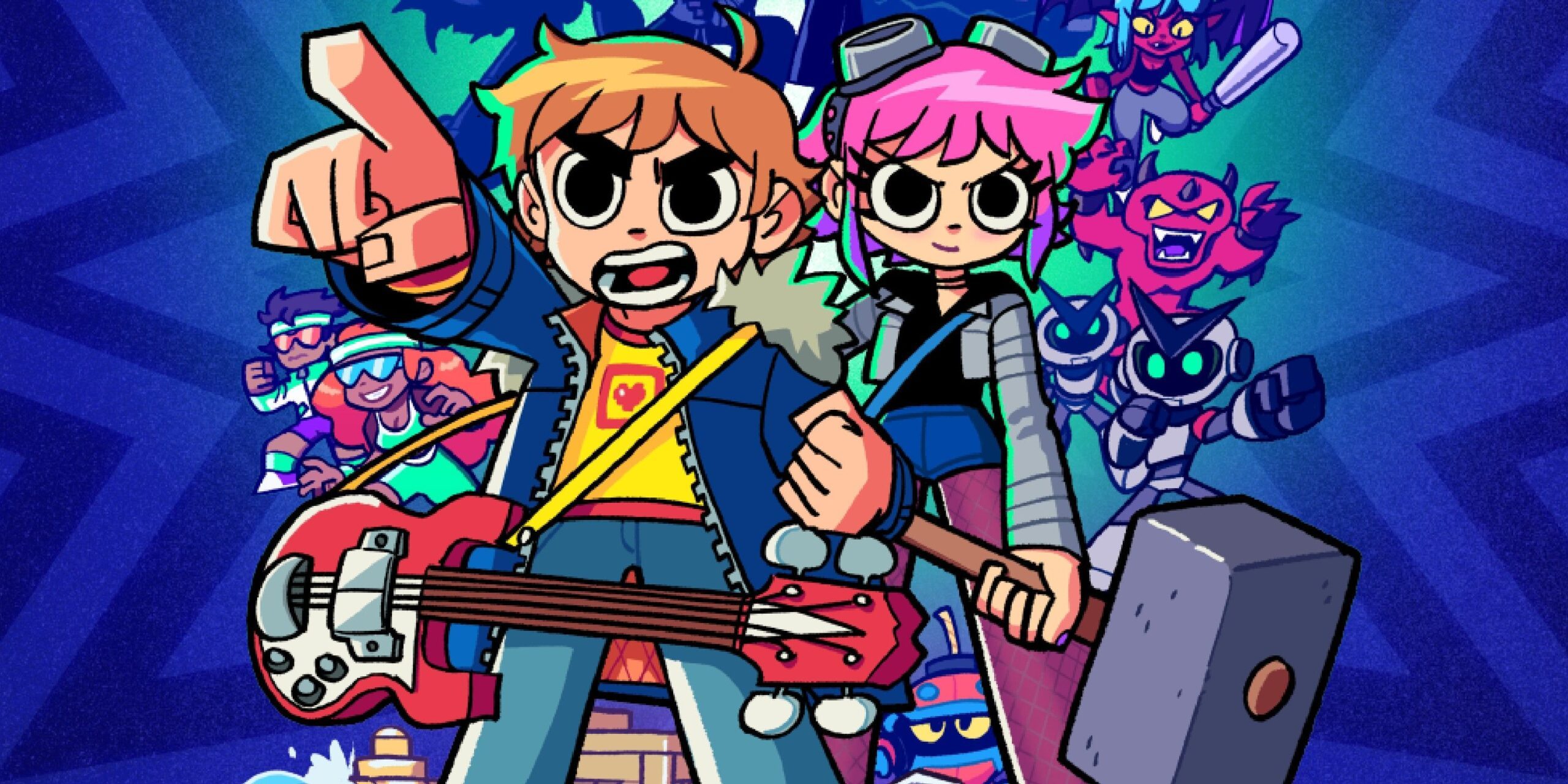 Novo jogo Scott Pilgrim em comparação com Zelda por Criador e Designer