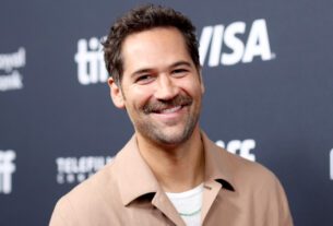 TORONTO, ONTARIO - SEPTEMBER 07: Manuel Garcia-Rulfo attends the premiere of "Pedro Páramo" during the 2024 Toronto International Film Festival at Royal Alexandra Theatre on September 07, 2024 in Toronto, Ontario. (Photo by Brian de Rivera Simon/Getty Images)