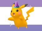 O chapéu de festa Pikachu pode ser brilhante em Pokémon?