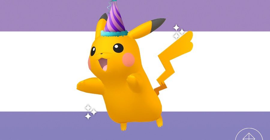 O chapéu de festa Pikachu pode ser brilhante em Pokémon?