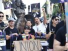 Os atores de videogames contrataram ratificados, líderes sag-aftra no ataque