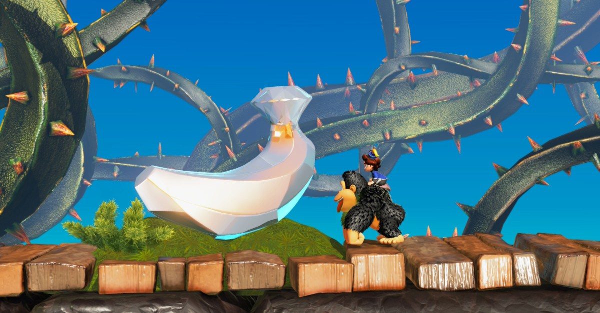 Passo a passo do país de Bramble em Donkey Kong Bananza