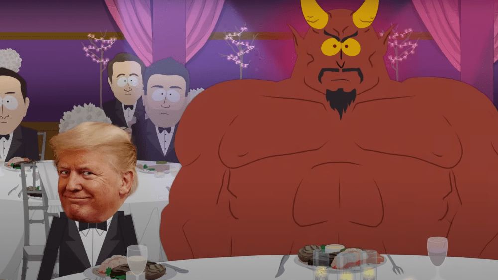 'South Park' tem Donald Trump Grope Satanás em novas imagens