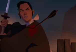 A segunda temporada do Blue Eye Samurai da Netflix está em andamento