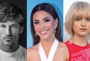 Andrés Velencoso, Eva Longoria and Chloé Sweetlove