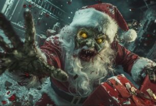A six-fingered Santa appears in one of the game's loading screens.