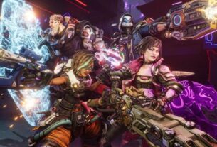 The cast of Borderlands 4 prepares to grind.