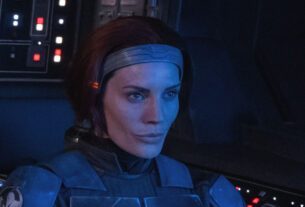 Katee Sackhoff in THE MANDALORIAN.