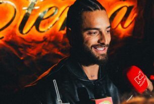 Maluma Pauses Show para repreender a mãe que trouxe bebê sem tampões para os ouvidos