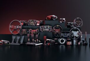 Moza anuncia novas verbas de corrida, Lamborghini e Porsche Wheel Birs na Gamescom
