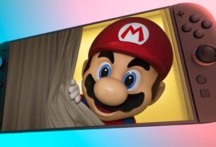 Mario appears on a Switch 2 screen.