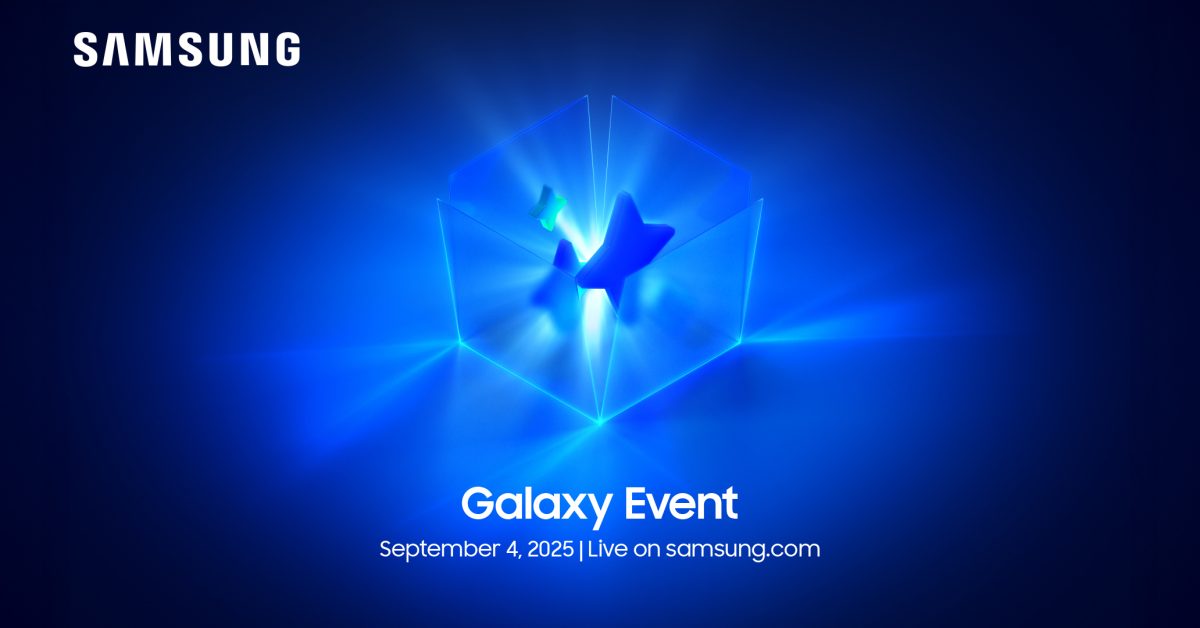 Samsung provoca o evento em 4 de setembro, provavelmente para o Galaxy Tab S11 e Galaxy S25 Fe