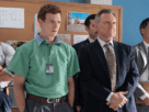 (L-R) Patrick Gibson as Dexter Morgan and Christian Slater as Harry Morgan in 'Dexter: Original Sin.'