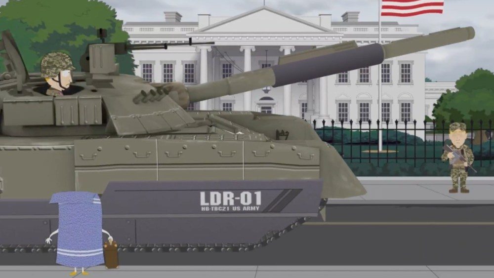 'South Park' mira na aquisição do DC de Trump como temporada 27 episódio 3