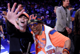 Timothée Chalamet and Spike Lee