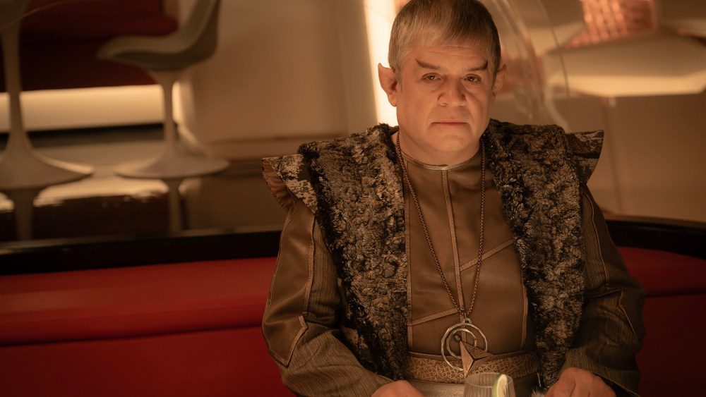 'Strange New Worlds' 'Patton Oswalt quebra interpretando um vulcan sexy