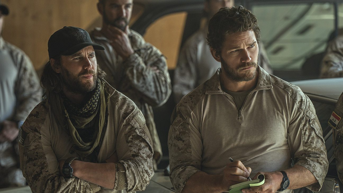 Ben Edwards (Taylor Kitsch), James Reece (Chris Pratt) in The Terminal List: Dark Wolf