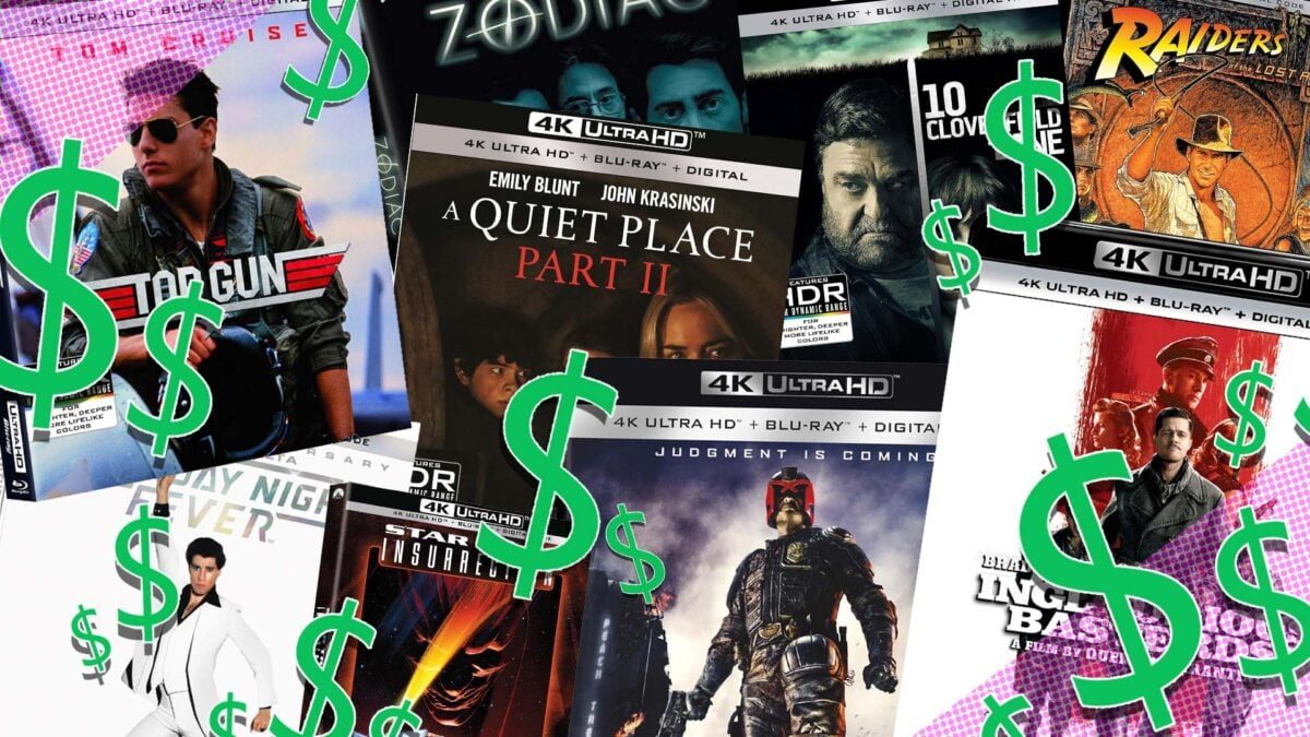 A Amazon está vendendo muitos filmes UHD em 4K por US $ 15 cada
