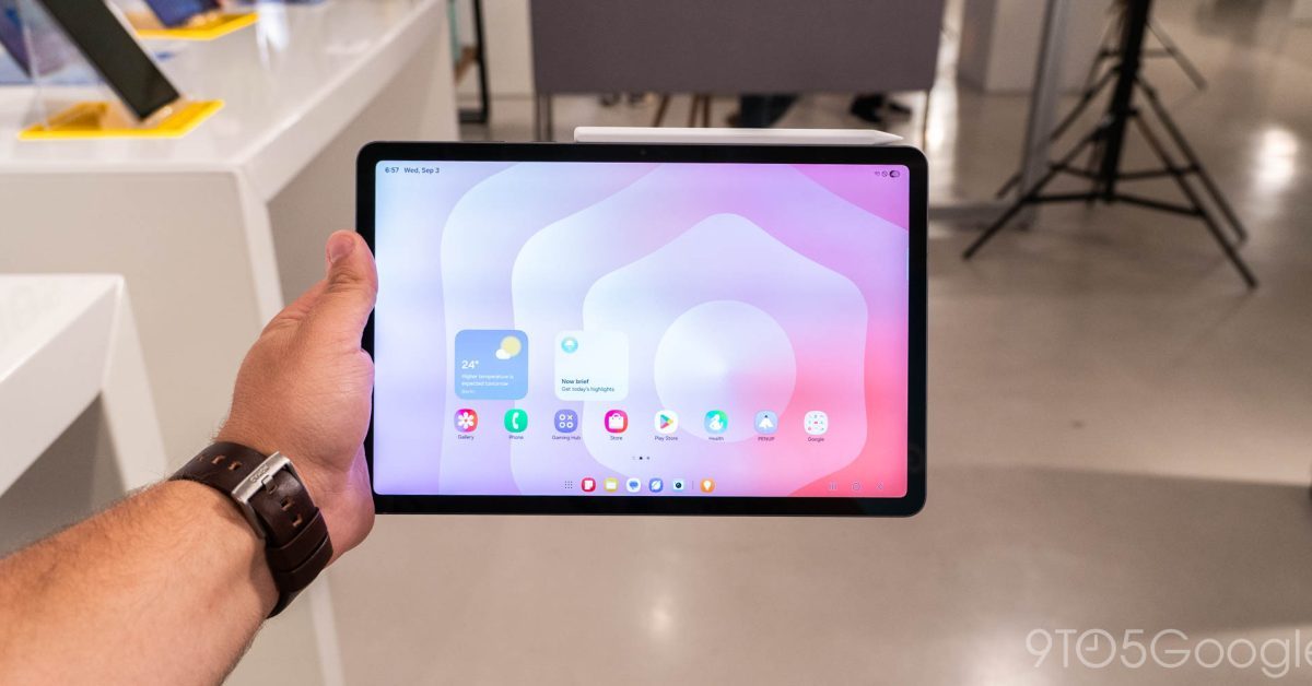 A Samsung está corrigindo notificações em comprimidos de galáxias com uma interface do usuário 8