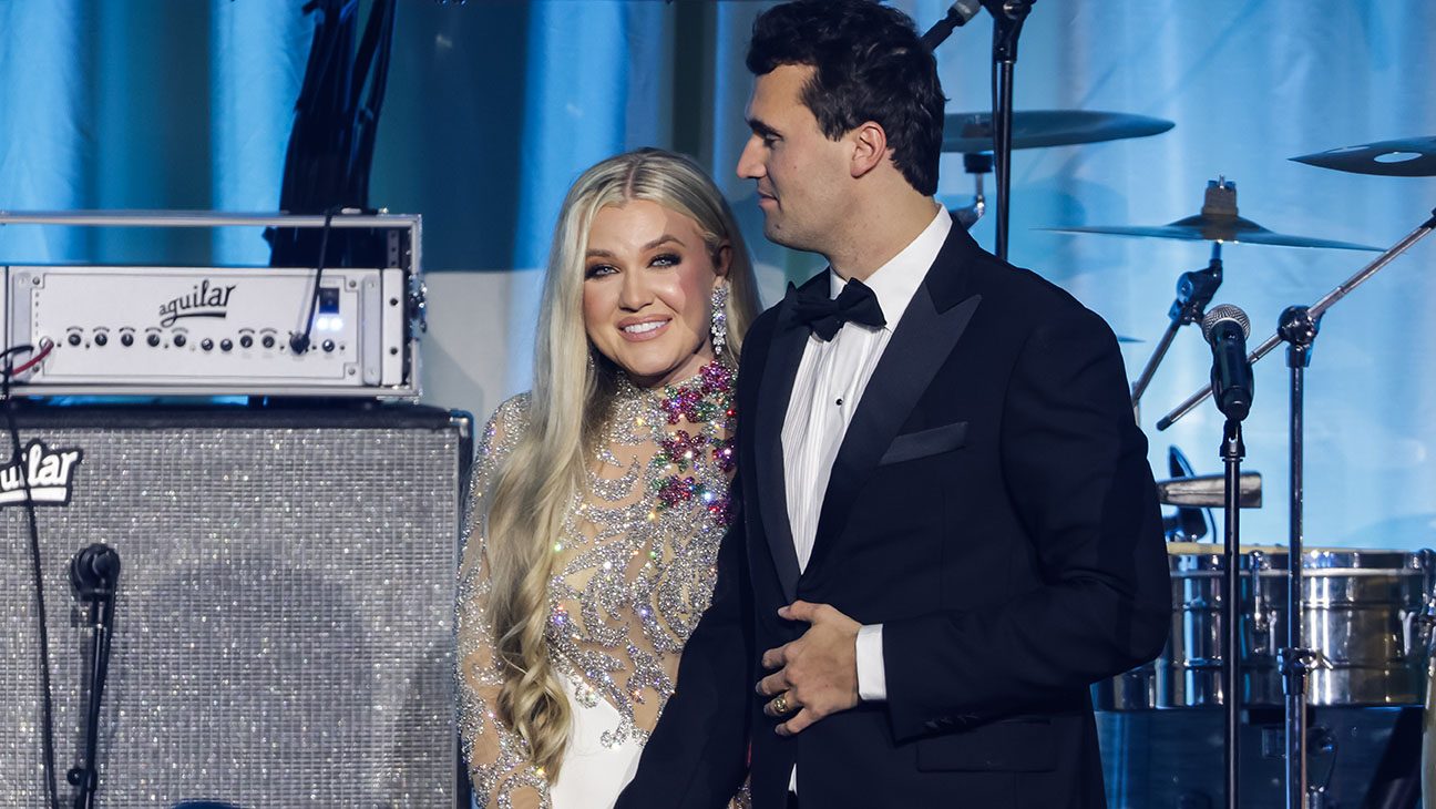 Erika Kirk and Charlie Kirk