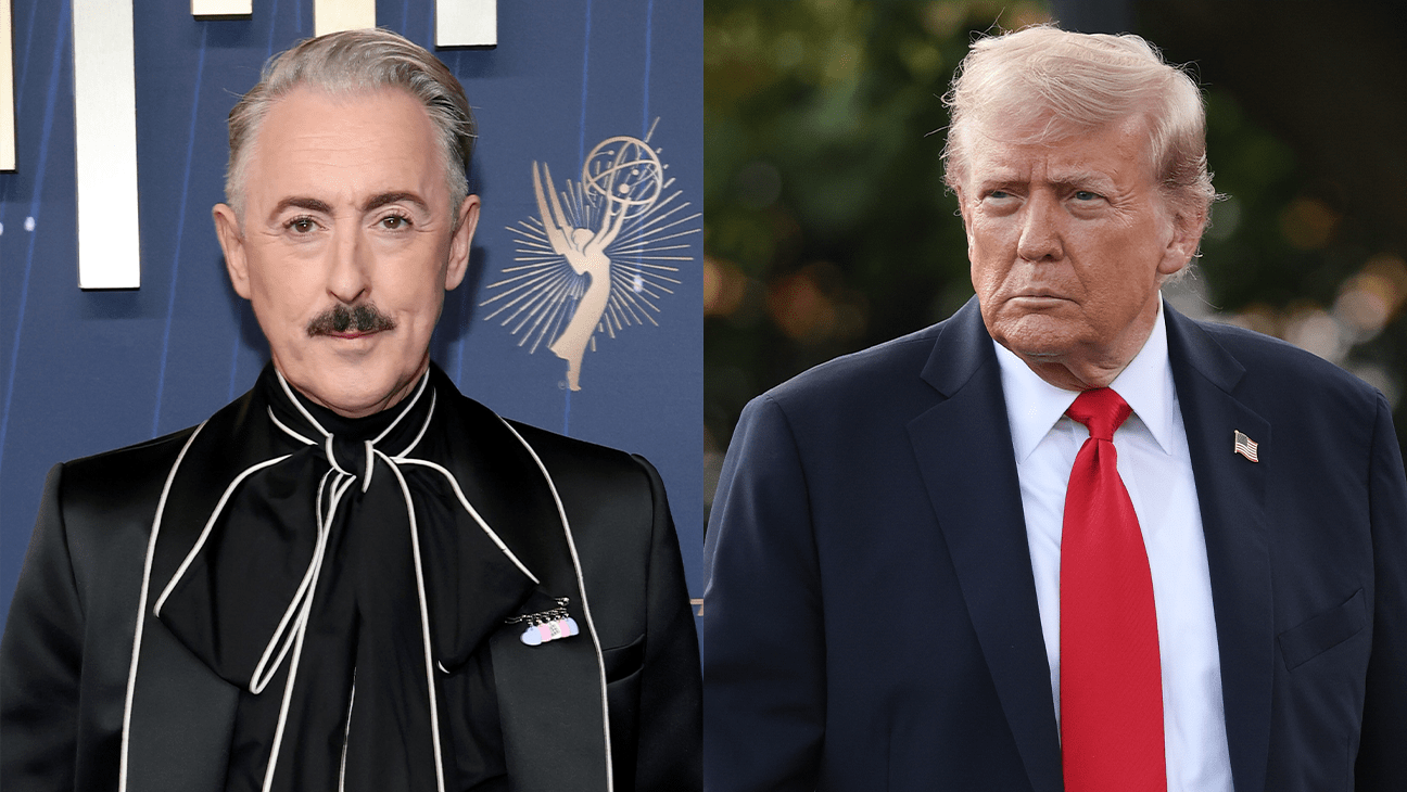Alan Cumming and Donald Trump