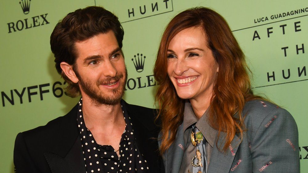 Após a caça, estrelou Julia Roberts, Andrew Garfield na noite de abertura de Nyff
