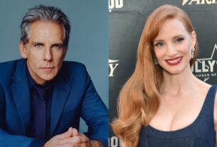 Ben Stiller and Jessica Chastain