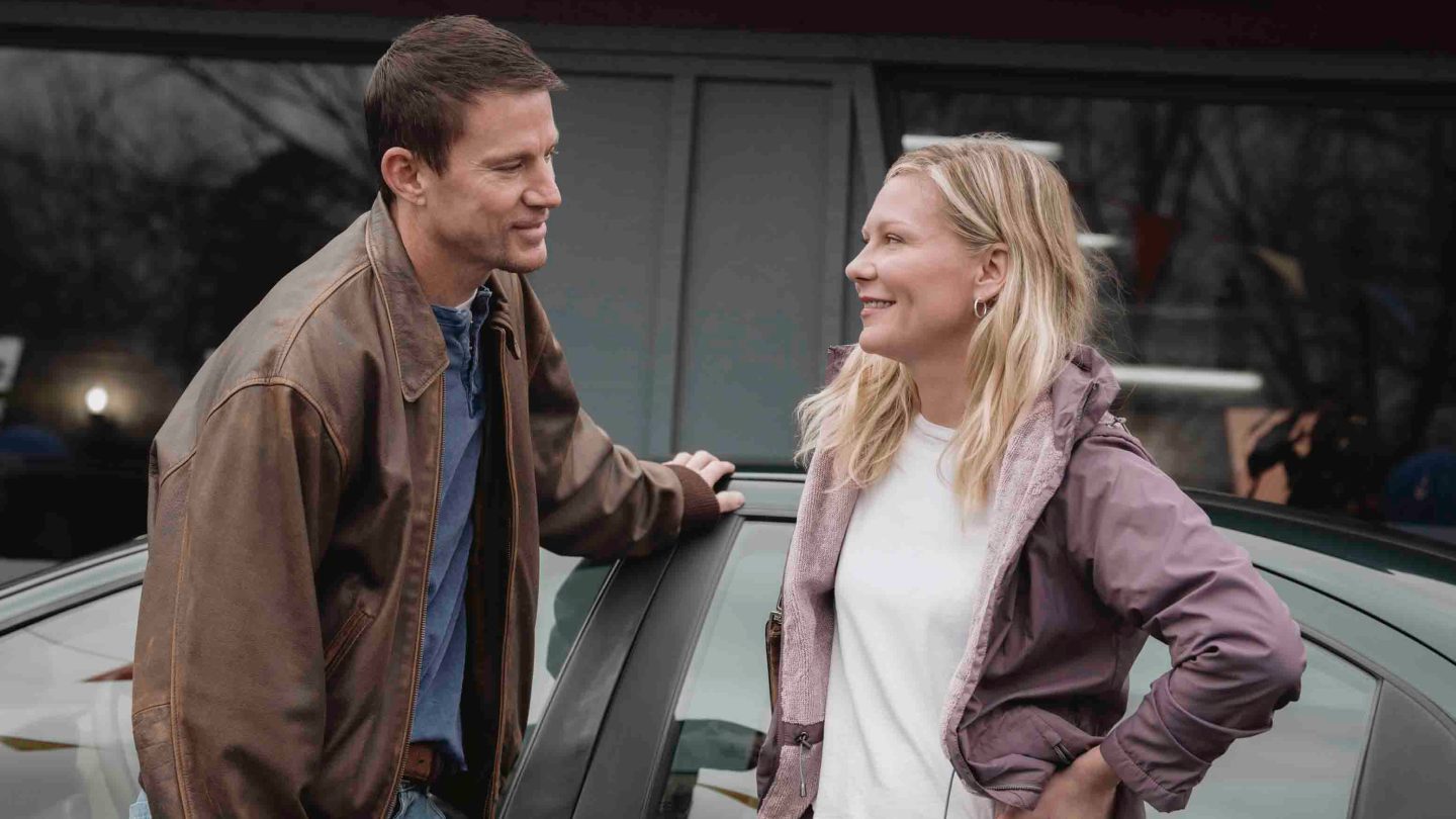 Channing Tatum e Kirsten Dunst em alcaparra de crime verdadeiro