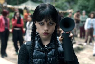 Jenna Ortega as Wednesday Addams in episode 203 of Wednesday.