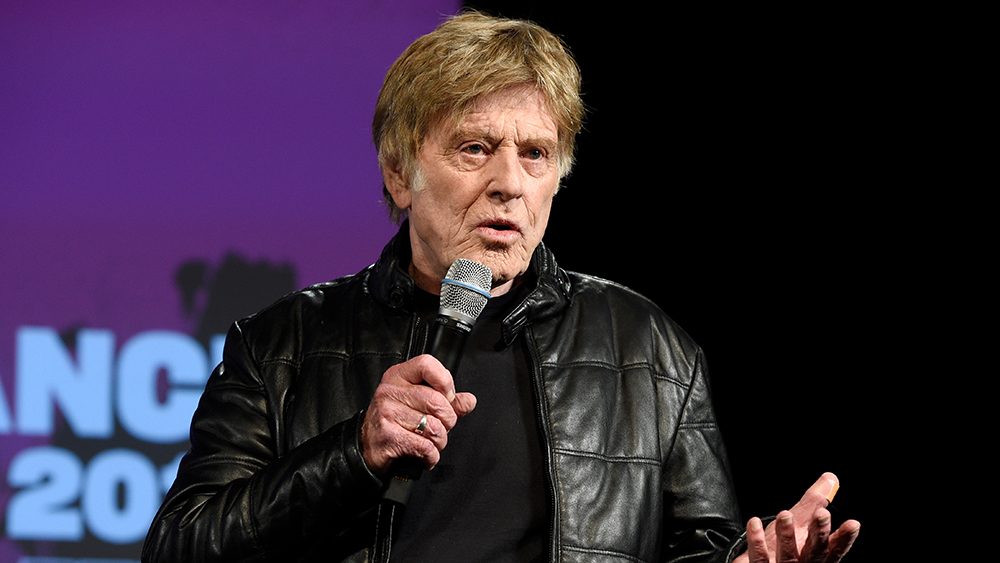 Robert Redford, president and founder of the Sundance Institute, addresses reporters during the opening day press conference at the 2019 Sundance Film Festival, in Park City, Utah2019 Sundance Film Festival - Opening Day Press Conference, Park City, USA - 24 Jan 2019