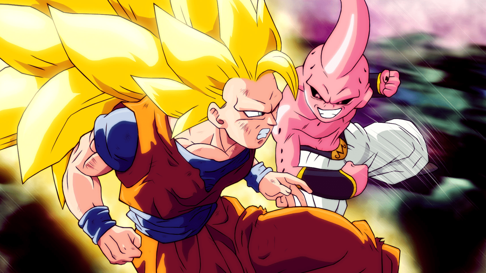 Dragon Ball revela uma nova cena de Super Saiyan Goku vs Majin Buu