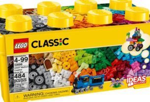 Esta caixa de tijolos Lego de 500 peças cai para centavos na Amazon, 2x mais barato que a LEGO Store