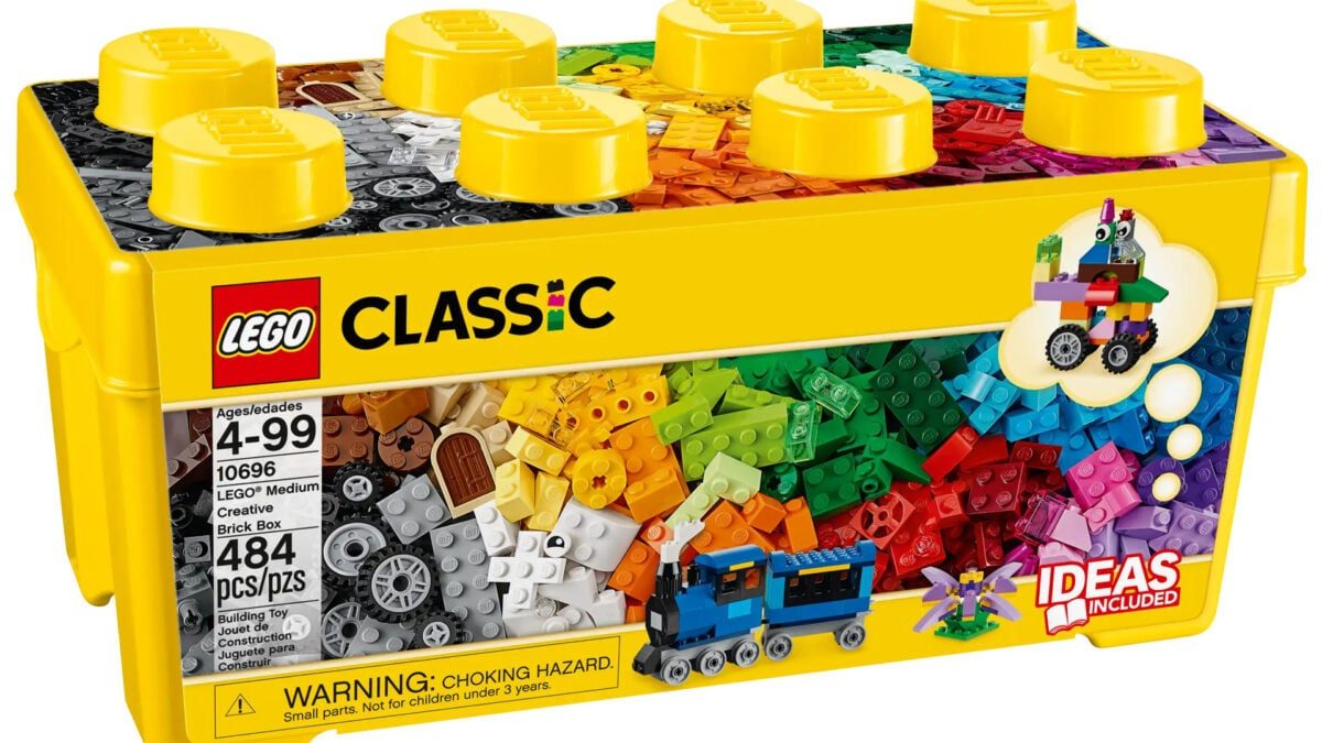 Esta caixa de tijolos Lego de 500 peças cai para centavos na Amazon, 2x mais barato que a LEGO Store