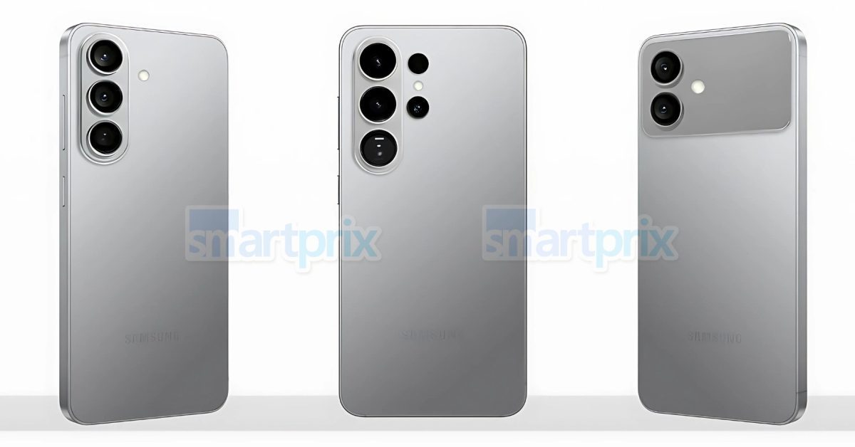 Galaxy S26 Pro e Ultra Leak com novo design, ímãs qi2