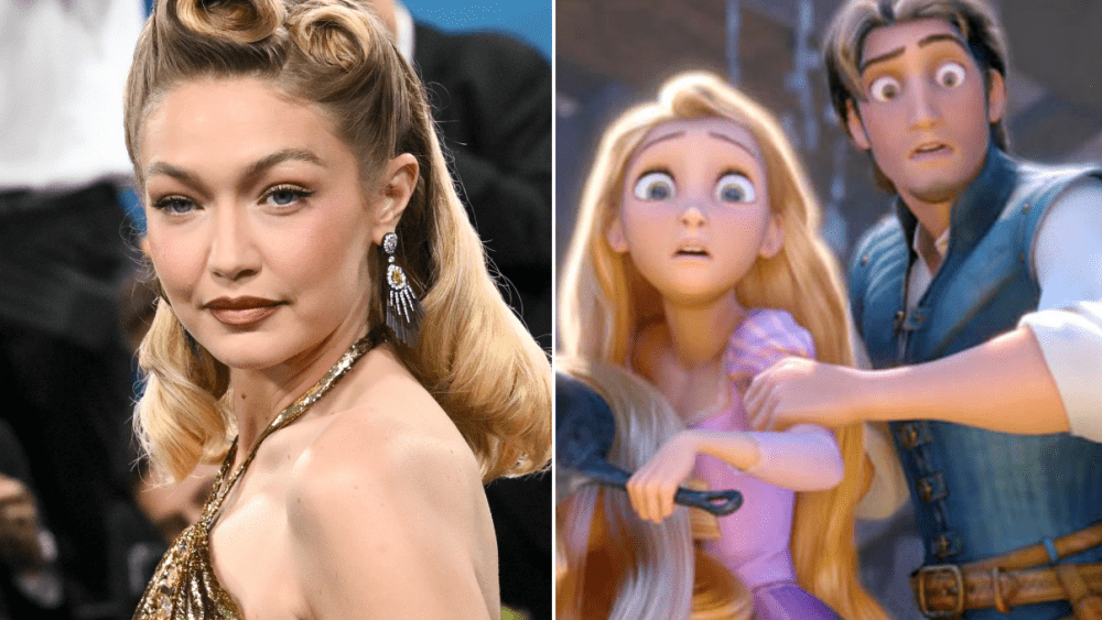 Gigi Hadid revela uma audição emaranhada para Rapunzel no filme de ação ao vivo