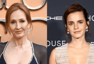 J.K. Rowling and Emma Watson