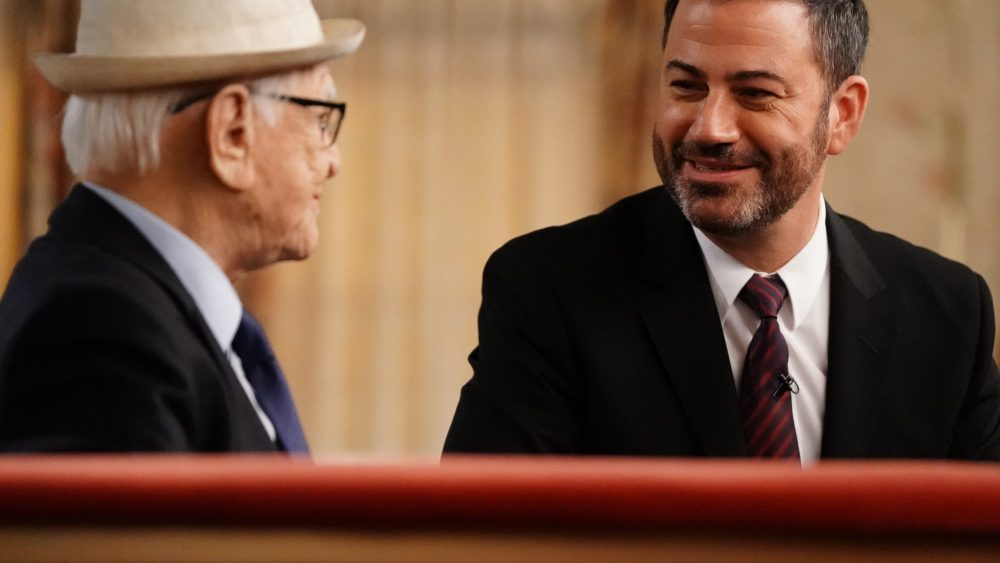 Jimmy Kimmel diz 'ao vivo na frente de um público de estúdio "não retornará