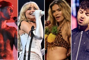 Justin Bieber, Sabrina Carpenter, Karol G