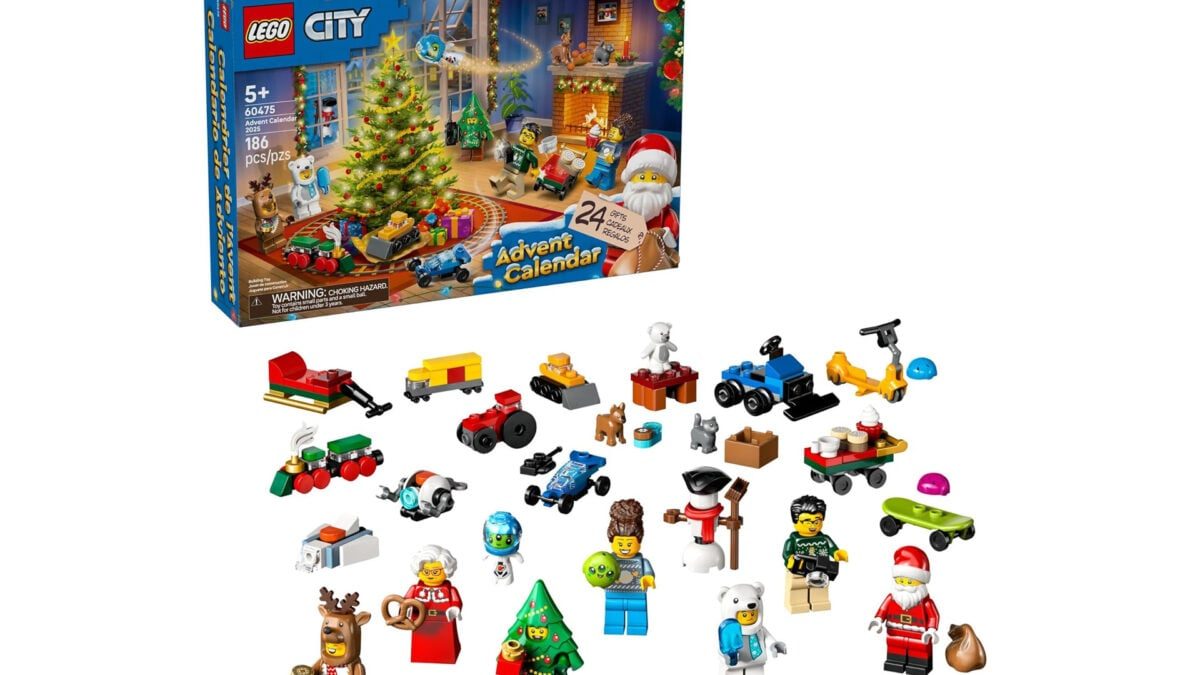 Lego acaba de lançar o calendário do advento da cidade de 2025, vendendo por centavos na Amazon no lançamento
