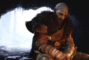 A god sits alone in a cave.