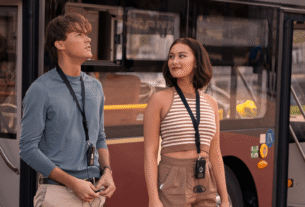Lola Tung and Christopher Briney in 'The Summer I Turned Pretty' season 3.