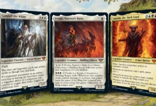 MTG acabou de provocar um novo conjunto de crossover do Senhor dos Anéis