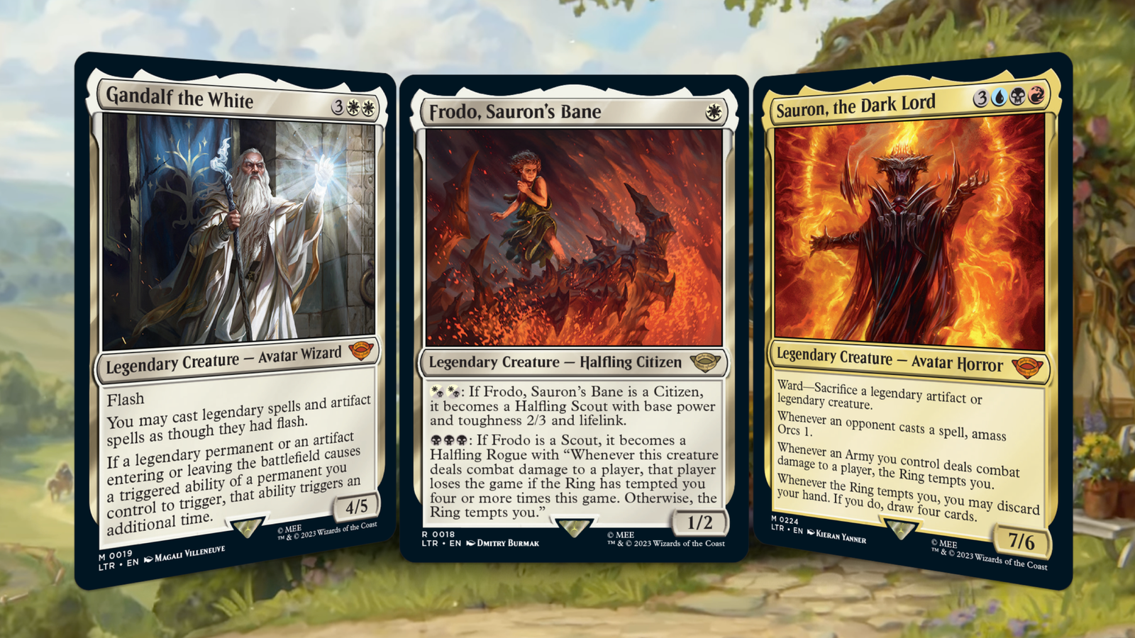 MTG acabou de provocar um novo conjunto de crossover do Senhor dos Anéis